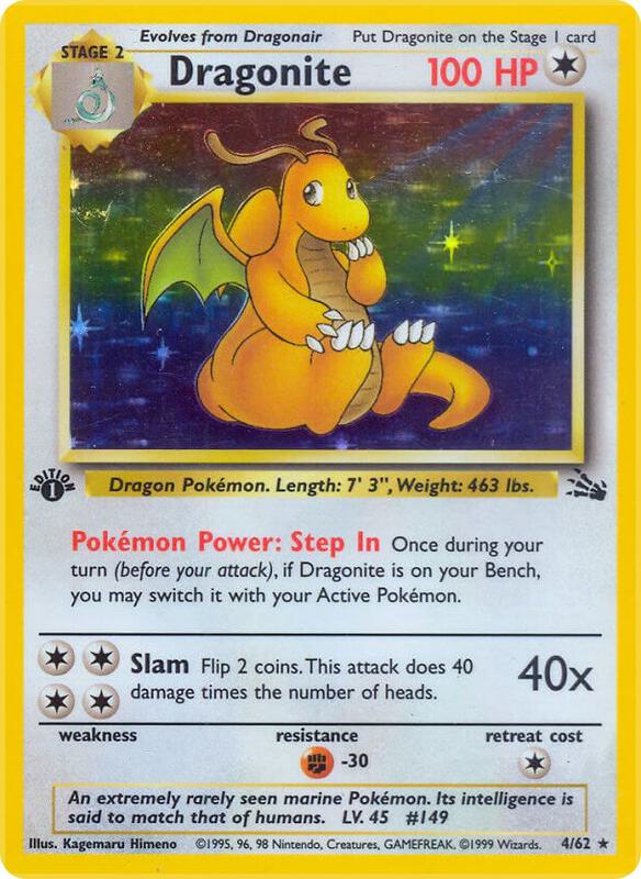 Dragonite (4) - Fossil (FO)
