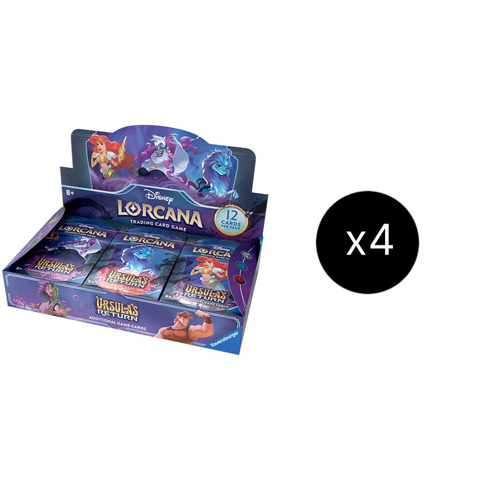 Disney Lorcana Whispers in the Well Booster Box Case 96 Packs
