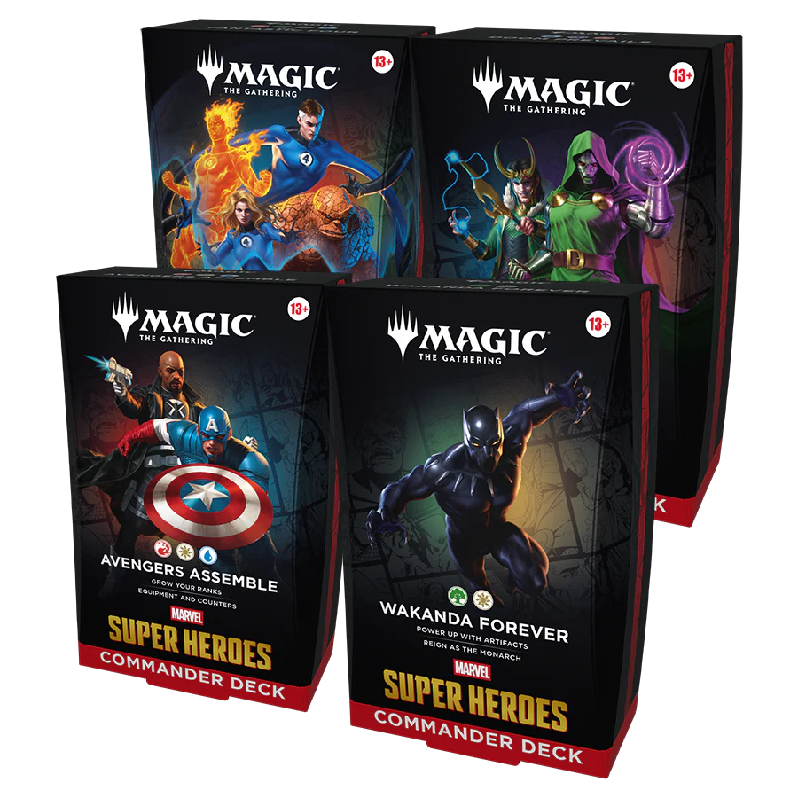 Marvel Super Heroes Commander Deck Case - Commander: Marvel Super Heroes