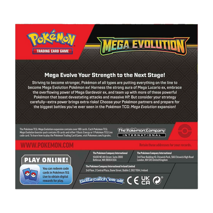 Pokémon Mega Evolution Base Set Booster Display Box (36 packs)