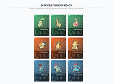 Pokémon Johto Placeholder Cards 152-251 | 100 Cards Gen 2 Binder Filler | Printable Pokédex PDF | A4 & Letter | Instant Download
