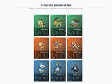 Pokémon Sinnoh Placeholder Cards 387-493 | 107 Cards Gen 4 Binder Filler | Printable Pokédex PDF | A4 & Letter | Instant Download