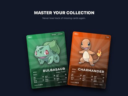 Pokémon Starter Placeholder Cards All Generations | 27 Starters Gen 1-9 Binder Filler | Printable PDF | A4 & Letter | Instant Download