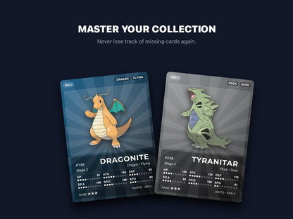 Pokémon Pseudo-Legendary Placeholder Cards | Dragonite Garchomp Metagross | 10 Cards Binder Filler | Printable PDF | Instant Download