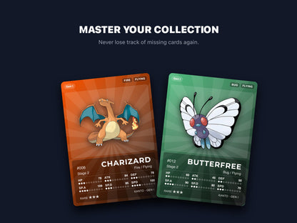 Flying Type Pokémon Placeholder Cards | All Generations Binder Filler | Charizard Pidgeot Skarmory | Printable PDF | Instant Download
